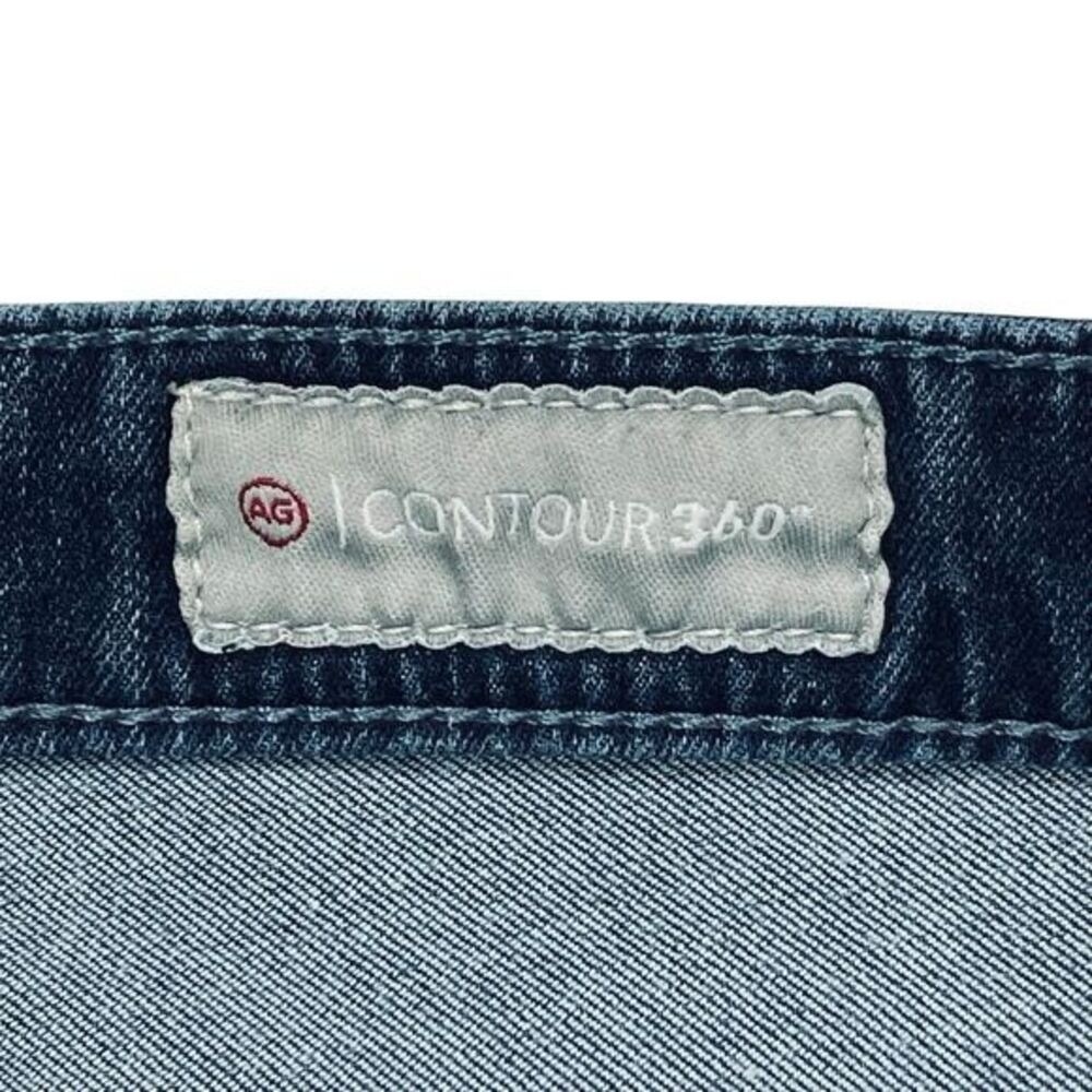 AG Adriano Goldschmied The Prima Mid Rise Cigarette Jeans Womens 27 Blue Denim - Picture 7 of 14